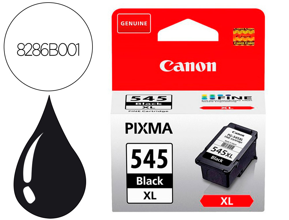 CARTOUCHE CANON PG-545 XL TTE D'IMPRESSION NOIRE
