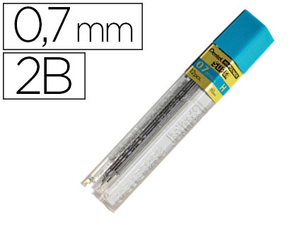 MINE PENTEL 0.7MM 2B TUI 12 UNITS