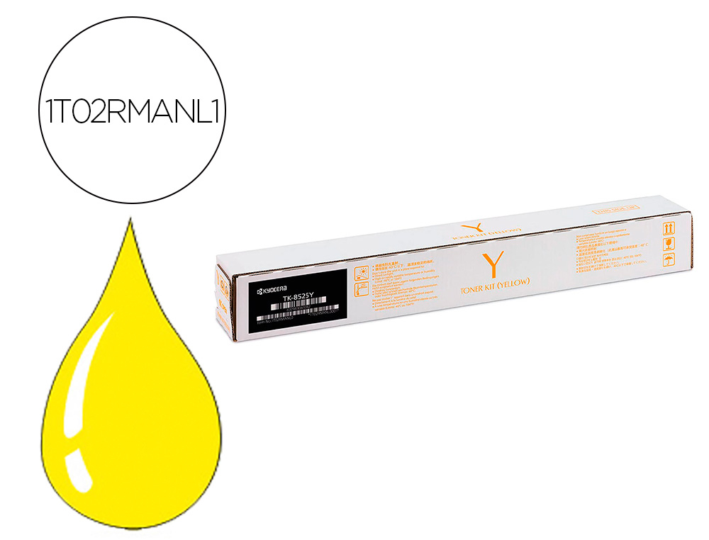 TONER KYOCERA TK-8525Y TASKALFA 4052CI (1T02RMANL0)  JAUNE