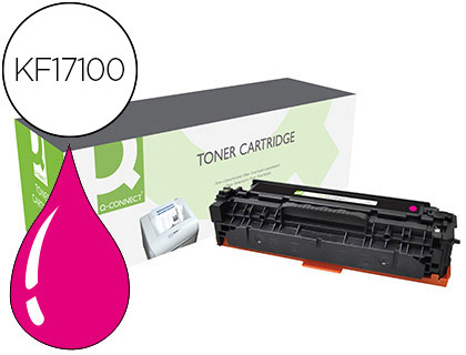 TONER Q-CONNECT COMPATIBLE HP CF383A M476MQCN POUR IMPRIMANTE COLOR LASERJET M476 COULEUR MAGENTA 2700P