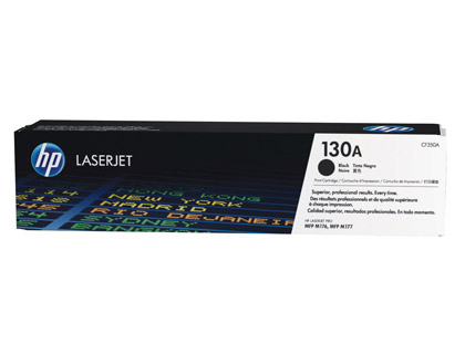 TONER LASER HP 130A CF350A POUR LASERJET M170/176/177 COULEUR NOIR 1300P