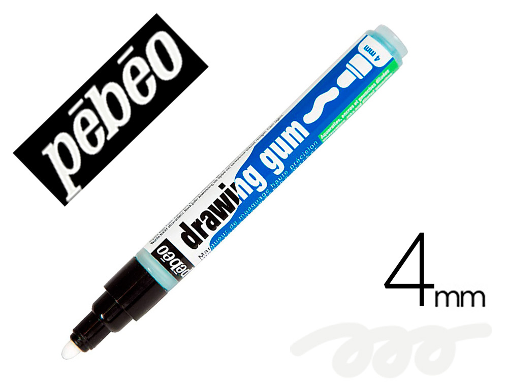 MARQUEUR PEBEO DRAWING GUM POINTE RONDE 0.4MM