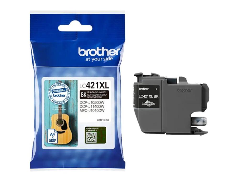 CARTOUCHE BROTHER JET D'ENCRE DCP-J1140DW, MFC-J1010DW,     MFC-J1012DW ENCRE NOIR