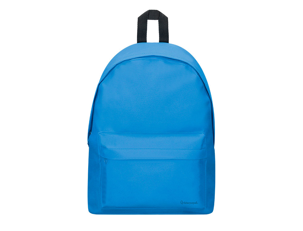 SAC A DOS LIDERPAPEL 1 COMPARTIMENT 40X12,5X30CM     COLORIS BLEU AZUR