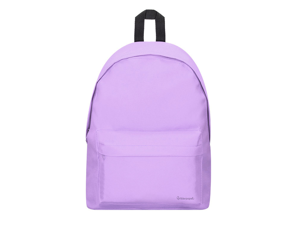 SAC A DOS LIDERPAPEL 1 COMPARTIMENT 40X12,5X30CM     COLORIS LILAS
