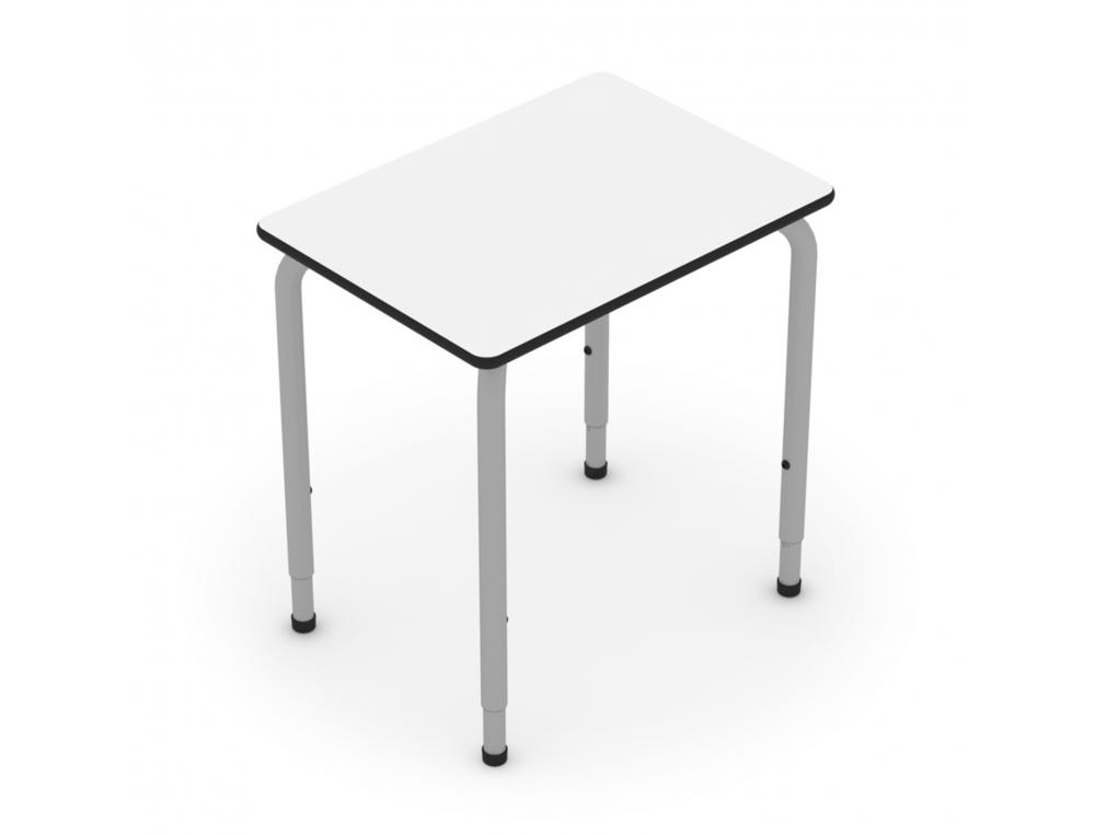 TABLE MIRPLAY CARREE METAL 68X50CM PRIMAIRE A LYCEE