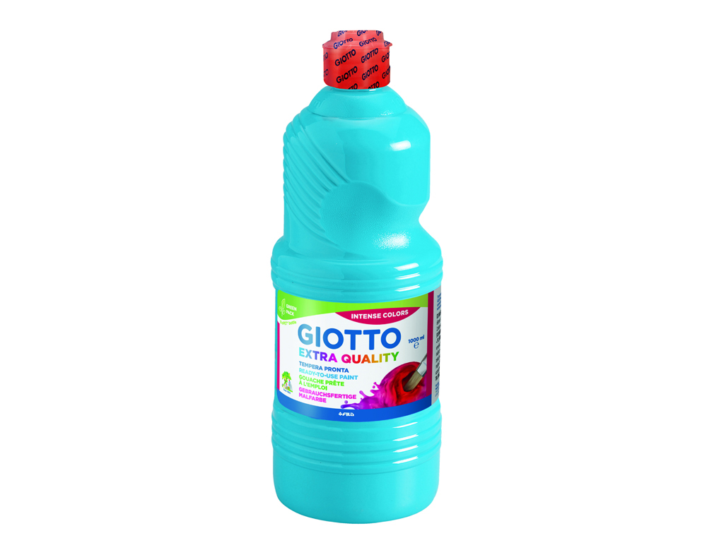 GOUACHE GIOTTO FLACON 1L COLORIS CYAN