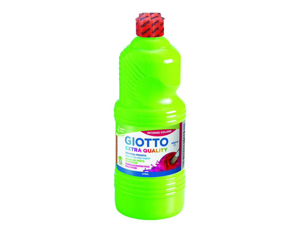 GOUACHE GIOTTO FLACON 1L COLORIS VERT PRINTEMPS