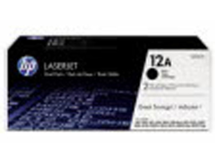 TONER LASER HP 12A Q2612A POUR LASERJET 1010/1012/1015/1018/1020/1022/3015/3020/3030 COULEUR NOIR 2000P