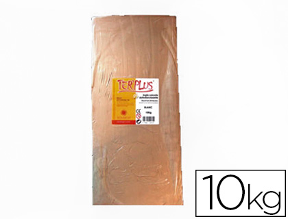 ARGILE AUTODURCISSANTE SOLARGIL DURCI'DUR COLORIS BLANC PAIN 10KG