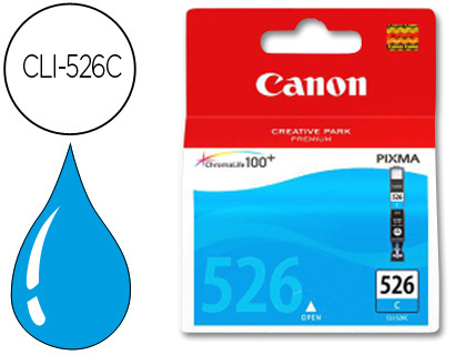 CARTOUCHE CANON JET D'ENCRE 4541 B001-CLI526C COULEUR CYAN 462P