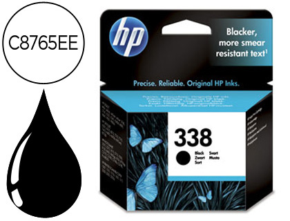 CARTOUCHE HP 338 JET D'ENCRE C8765EE COULEUR NOIR 450P