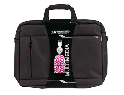 SACOCHE ORDINATEUR PORTABLE SOURIS DESIGN FLEURS