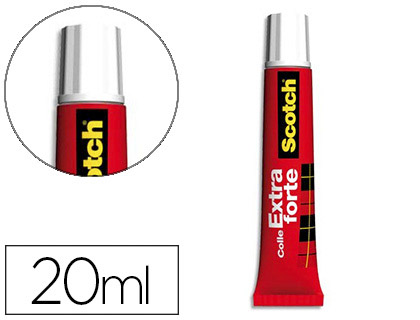 COLLE SCOTCH EXTRA FORTE EMBOUT FIN TUBE 20ML