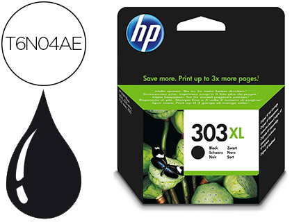 CARTOUCHE HP 303XL JET D'ENCRE ENVY PHOTO 6230/7130/7830 COULEUR NOIR 600P