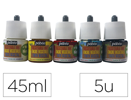 ENCRE VGTALE PBO COULEURS PRIMAIRES SET 5 UNITS X 45ML