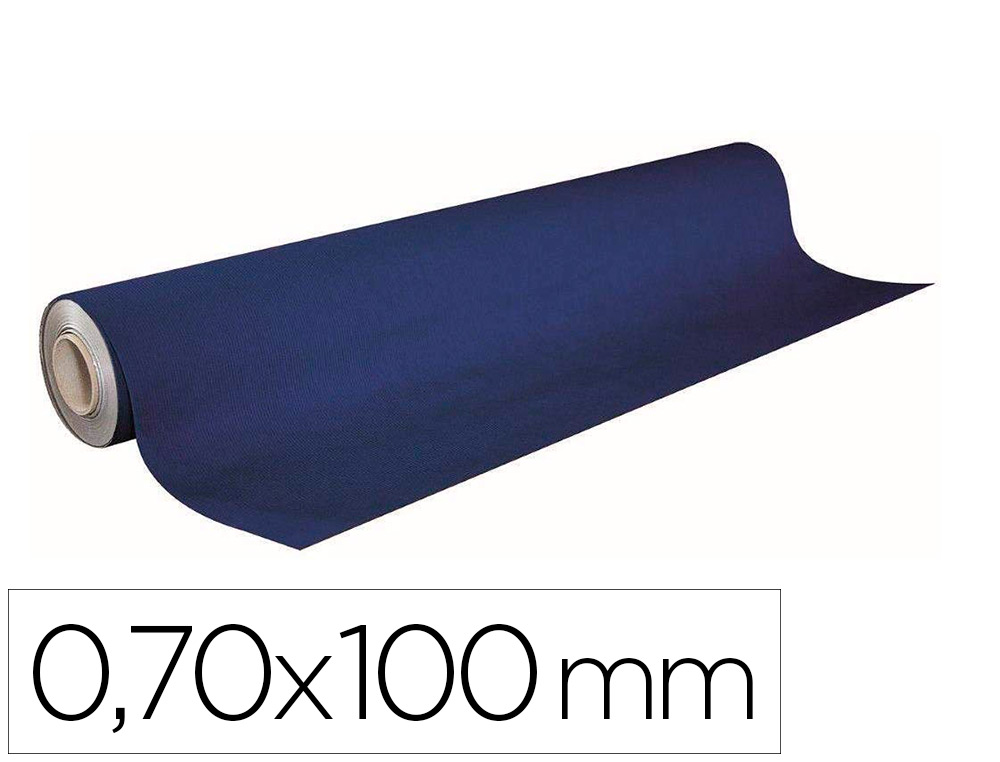 BOBINE PAPIER KRAFT APLI AGIPA 0,70X100M VERSO BRUN    COLORIS BLEU