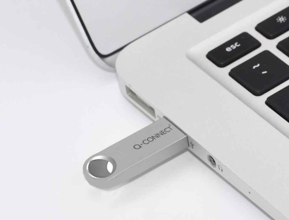 CLÉ USB Q-CONNECT 3.0 PREMIUM 32GB VITESSE LECTURE 38MB/S ÉCRITURE 12MB/S