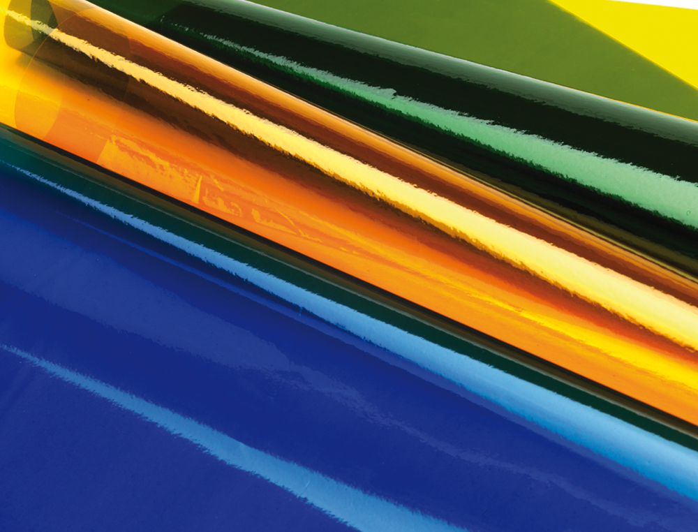 PAPIER CELLOPHANE LIDERPAPEL COLORIS JAUNE ROULEAU 0.60X10M