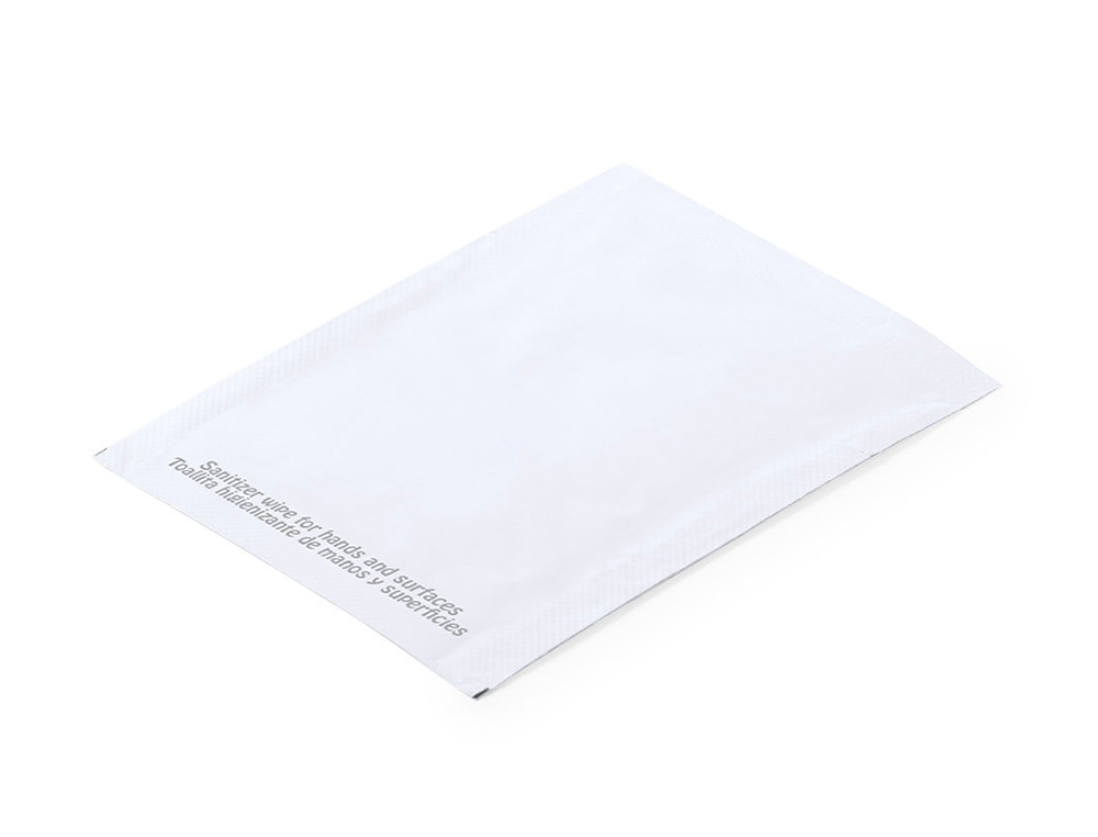 LINGETTE HYGIENISANTE HYDROALCOOLIQUE Q-CONNECT EN SACHET INDIVIDUEL BOITE 12 UNITES