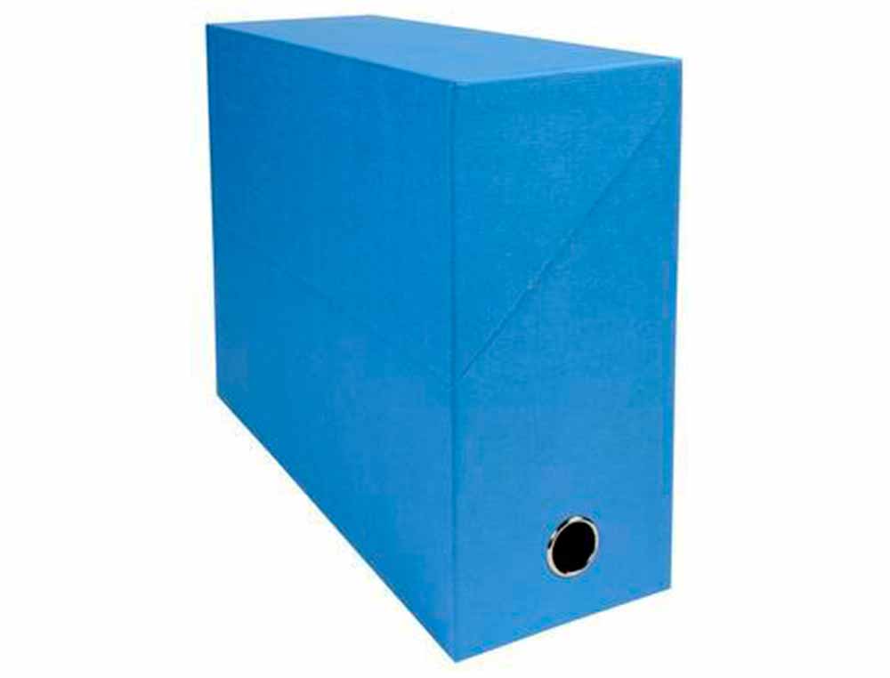 BOITE TRANSFERT EXACOMPTA IDERAMA CARTON  RECOUVERT     PAPIER TOILE 16/10E A4        25X33CM DOS 120MM OEILLET