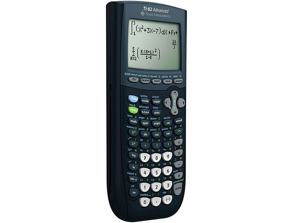 CALCULATRICE TEXAS INSTRUMENT GRAPHIQUE TI-82 ADVANCED      EDITION PYTHON 310X225X200MM