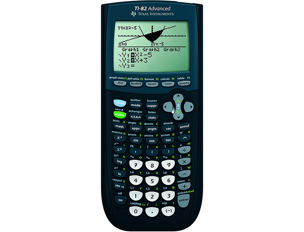CALCULATRICE TEXAS INSTRUMENT GRAPHIQUE TI-82 ADVANCED      EDITION PYTHON 310X225X200MM