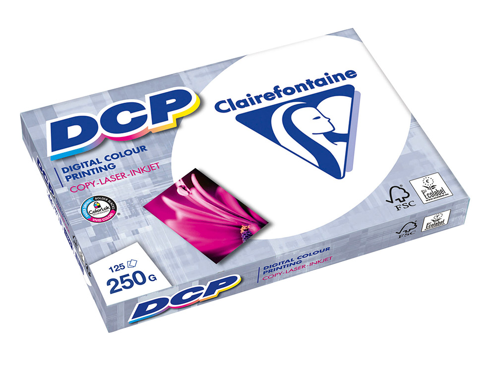 PAPIER CLAIREFONTAINE MULTIFONCTION LASER COULEUR   DCP SRA3 120G/M2 BLANC PAQUET 250 FEUILLES