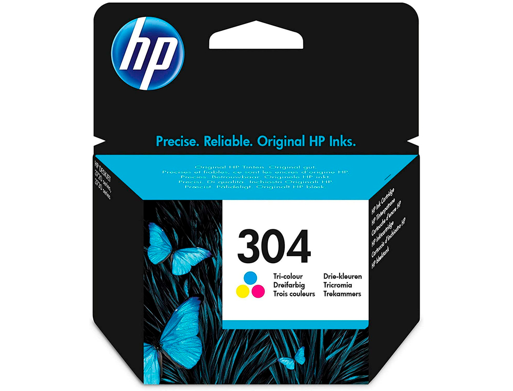 CARTOUCHE HP 304 JET D'ENCRE N9K06AE COULEUR NOIR 120P