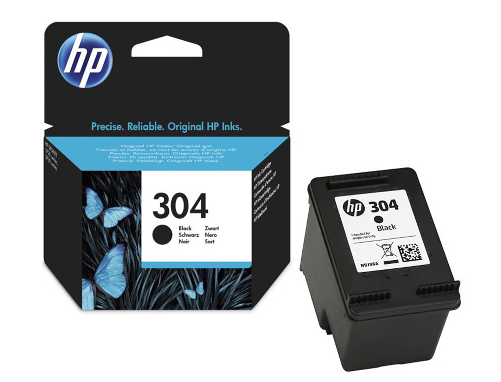 CARTOUCHE HP 304 JET D'ENCRE N9K06AE COULEUR NOIR 120P