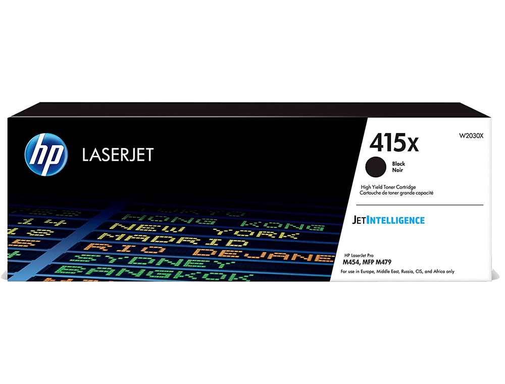 CARTOUCHE HP LASERJET 415X COULEUR NOIR 7500 PAG
