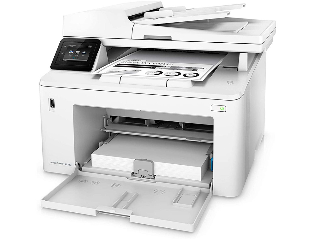 IMPRIMANTE MULTIFONCTION HP LASERJET PRO MFP M227FDN DUPLEX ETHERNET 28 PPM BAC 250 FEUILLES SCANNER