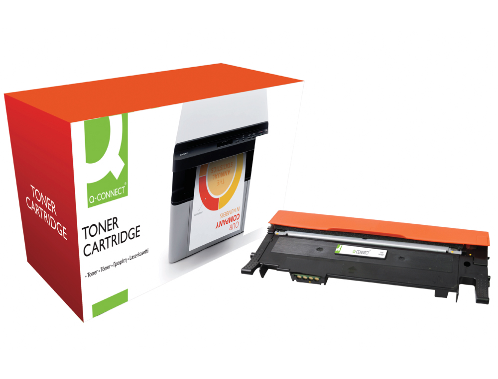 TONER Q-CONNECT COMPATIBLE SAMSUNG CLT-K406S/ELS CLP360BQCN POUR CLP360 365 CLX3300 3305 XPRESS C410 460 NOIR 1500P