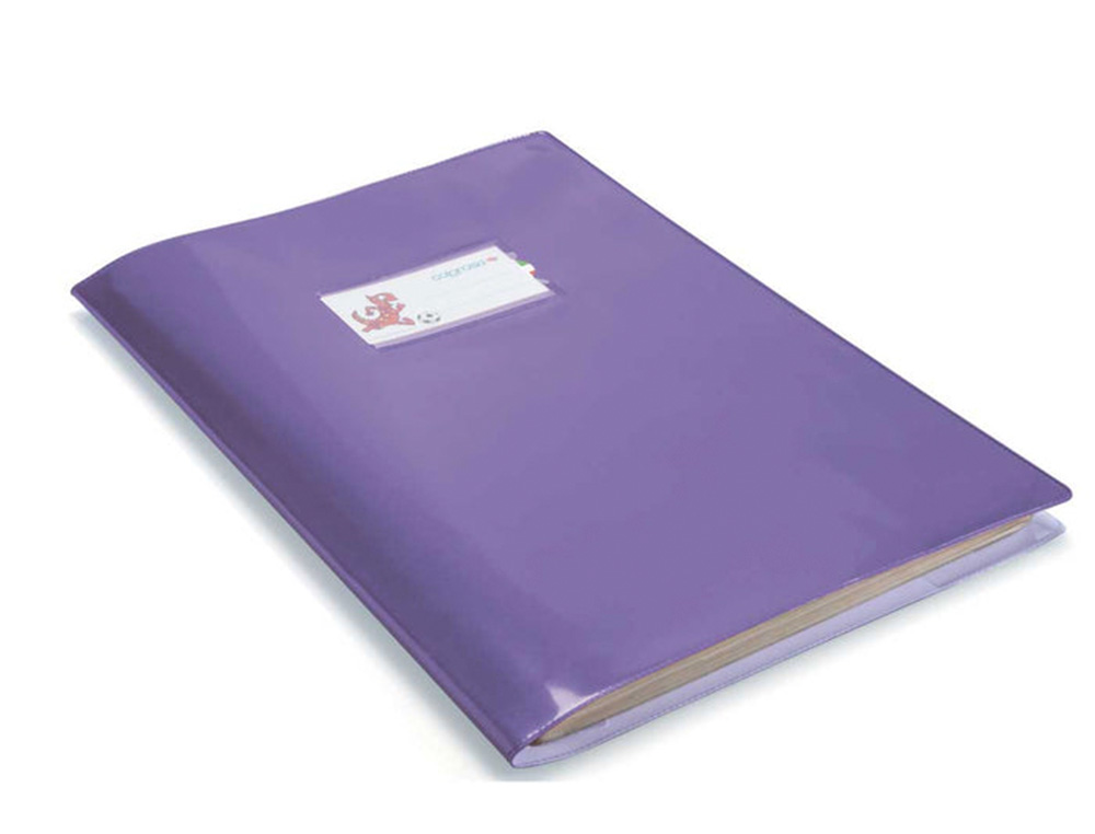PROTEGE-CAHIER RIPLAST COLOROSA PVC 300MIC CM. 21X30 LILAS
