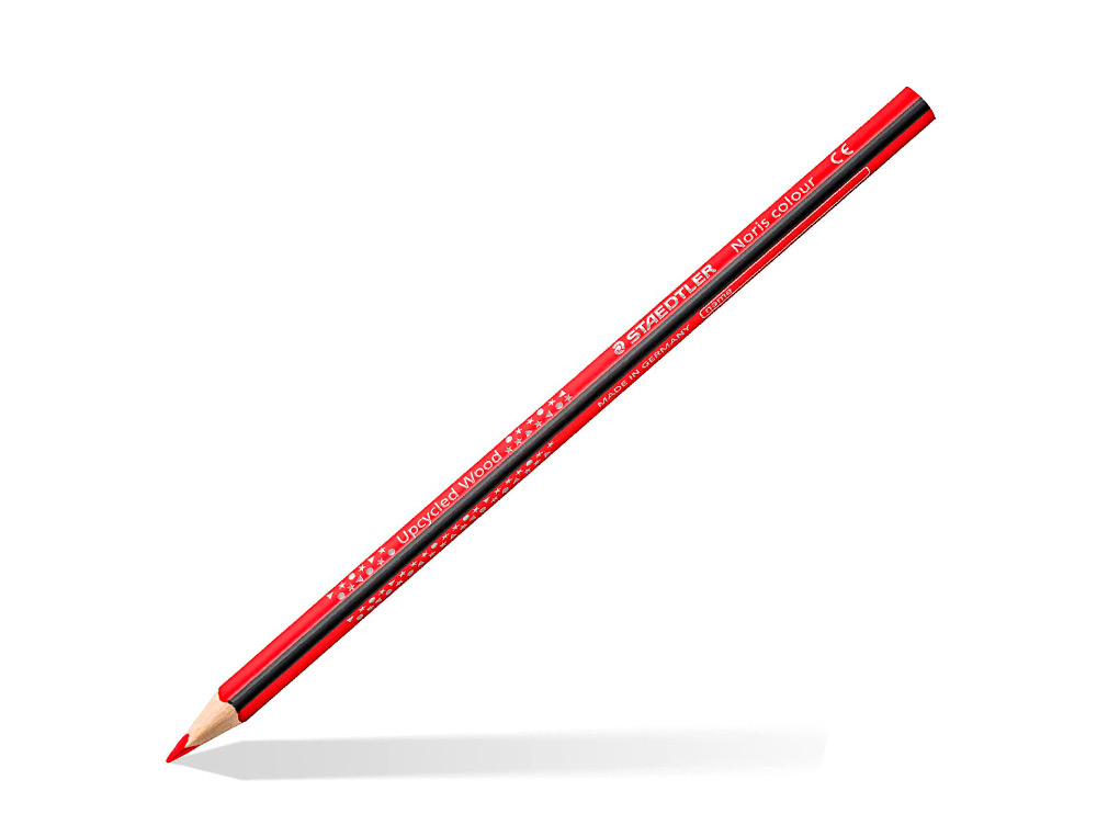 CRAYONS DE COULEUR STAEDTLER NORIS 187 TRIANGULAIRES EN BOIS COLORIS ASSORTIS ETUI DE 12