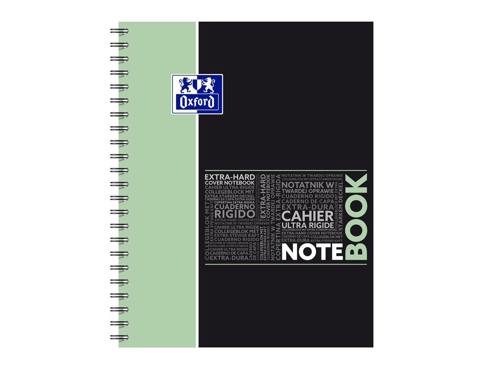 NOTEBOOK OXFORD ETUDIANT INTEGRALE 4 TROUS 230X297MM   160 PAGES OPTIK PAPER 5X5 COL PASTEL ASS LOT DE 20 BLOCS