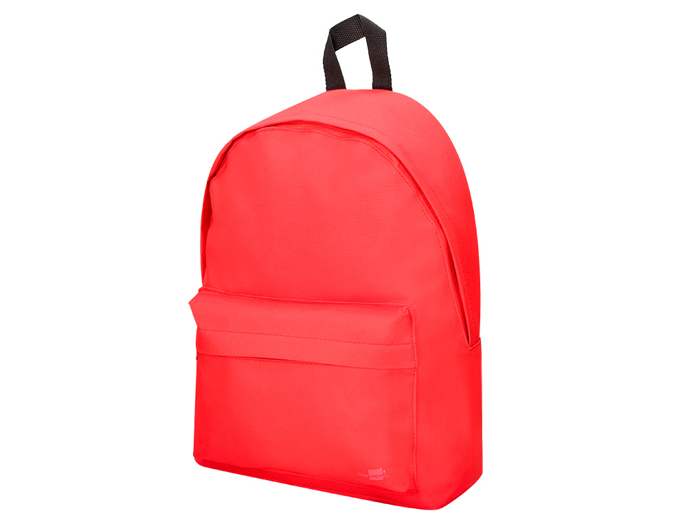 SAC A DOS LIDERPAPEL 1 COMPARTIMENT 40X12,5X30CM COLORIS ROUGE