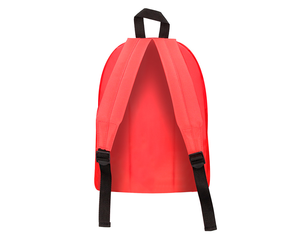 SAC A DOS LIDERPAPEL 1 COMPARTIMENT 40X12,5X30CM COLORIS ROUGE