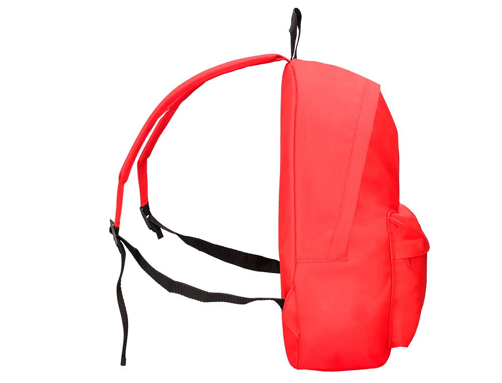 SAC A DOS LIDERPAPEL 1 COMPARTIMENT 40X12,5X30CM COLORIS ROUGE