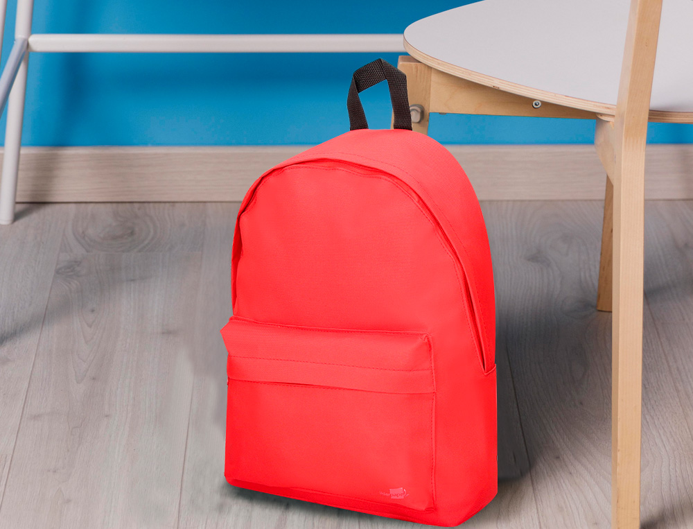 SAC A DOS LIDERPAPEL 1 COMPARTIMENT 40X12,5X30CM COLORIS ROUGE