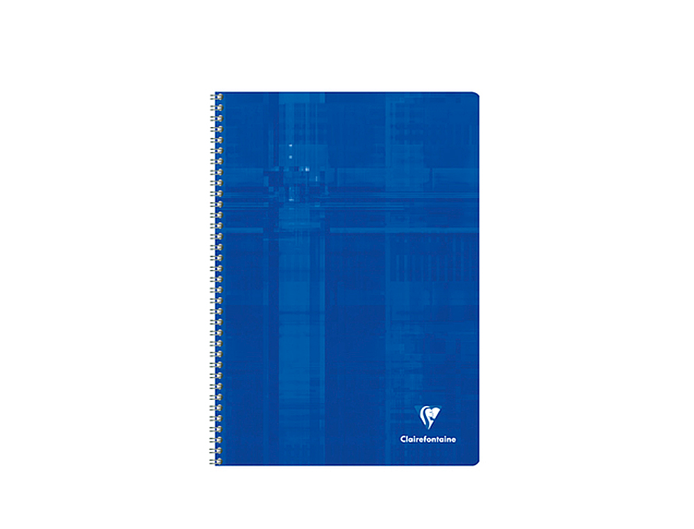 CAHIER CLAIREFONTAINE PAPIER VÉLIN VELOUTÉ COUVERTURE PELLICULÉE RELIURE INTÉGRALE A4 21X29,7CM 100 PAGES 90G SÉYÈS