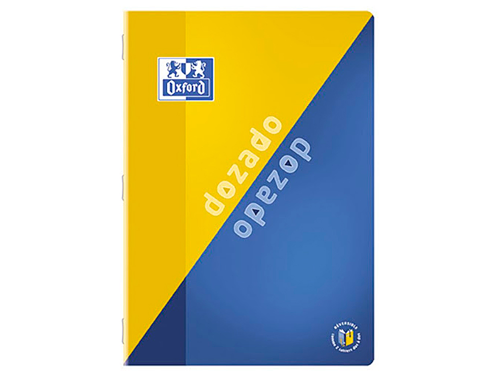 CAHIER PIQUÉ OXFORD DOZADO RÉVERSIBLE A4 21X29,7CM SÉYÈS