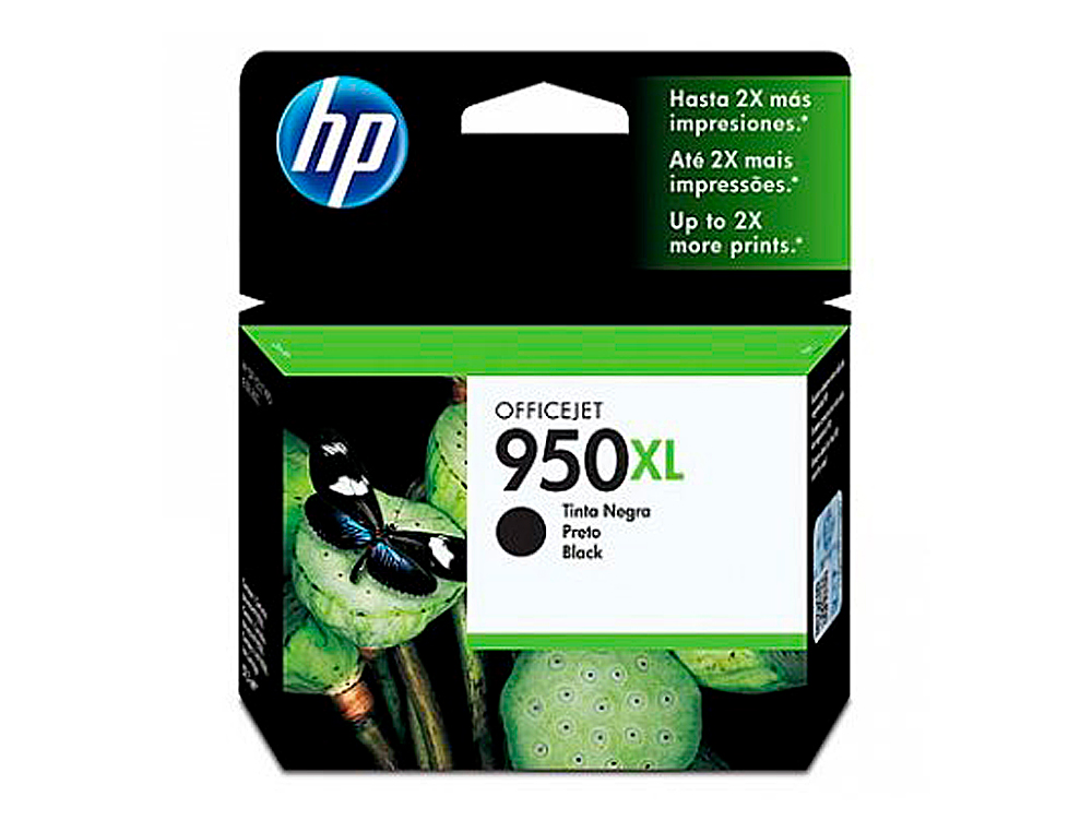 CARTOUCHE HP 950XL JET D'ENCRE CN045AE COULEUR NOIR HAUTE CAPACITÉ 2300P