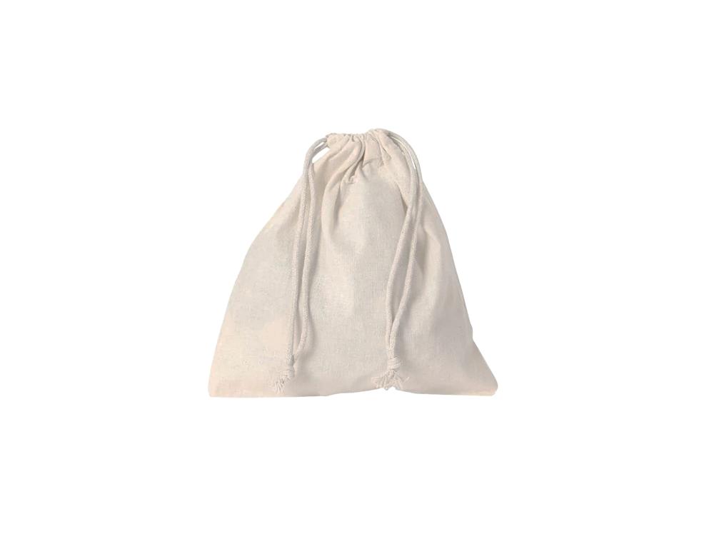 POCHON SODERTEX COTON PERSONNALISABLE 150G 35X40CM DOUBLE SERRAGE COLORIS ECRU