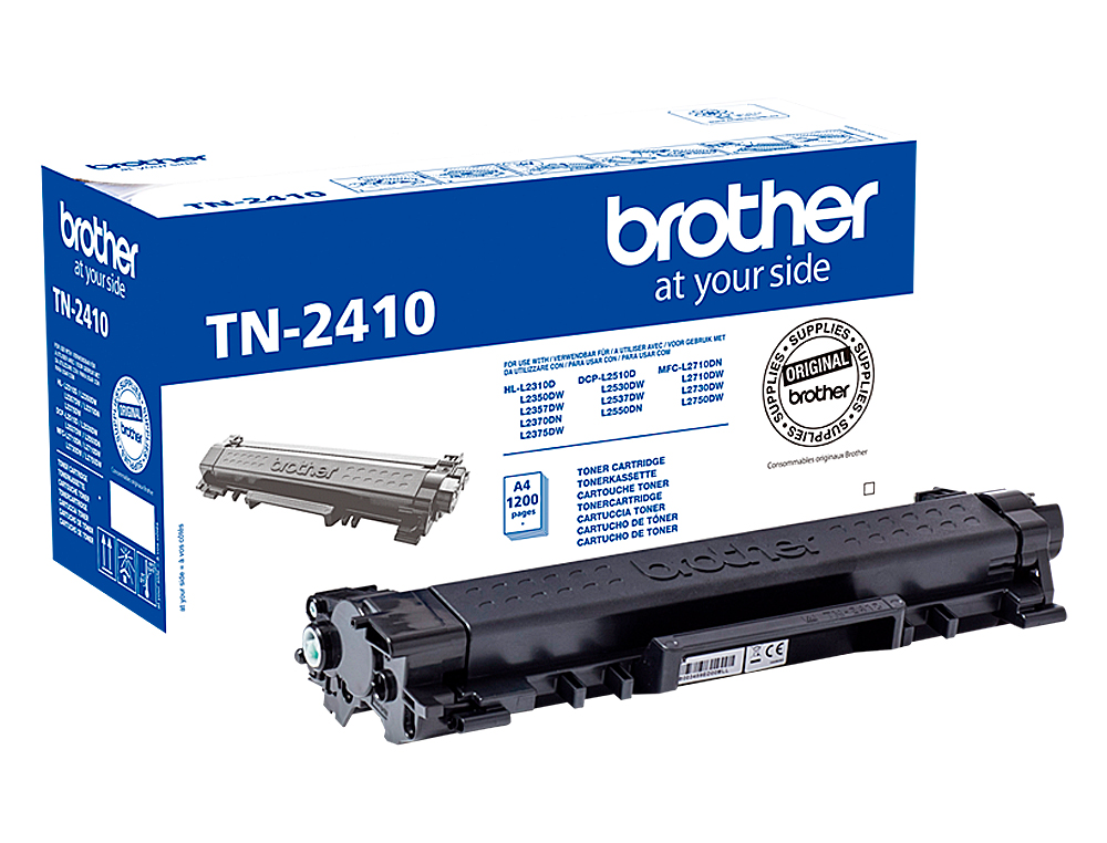 TONER BROTHER TN2410 /MFCL2750/DCPL2510/HLL2310 1200 PAGES COULEUR NOIR