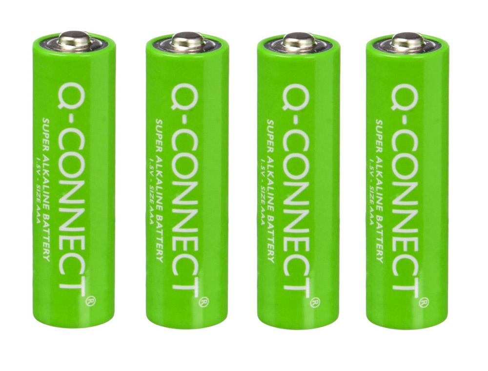 PILE Q-CONNECT ALCALINE AAA LR03 CAPACITÉ 1.5V PACK 20 UNITÉS