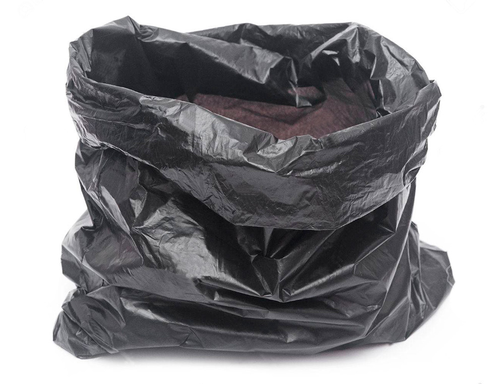 SAC POUBELLE INDUSTRIEL 85X105CM CALIBRE 120 CAPACITÉ 100L COLORIS NOIR ROULEAU 10 UNITÉS