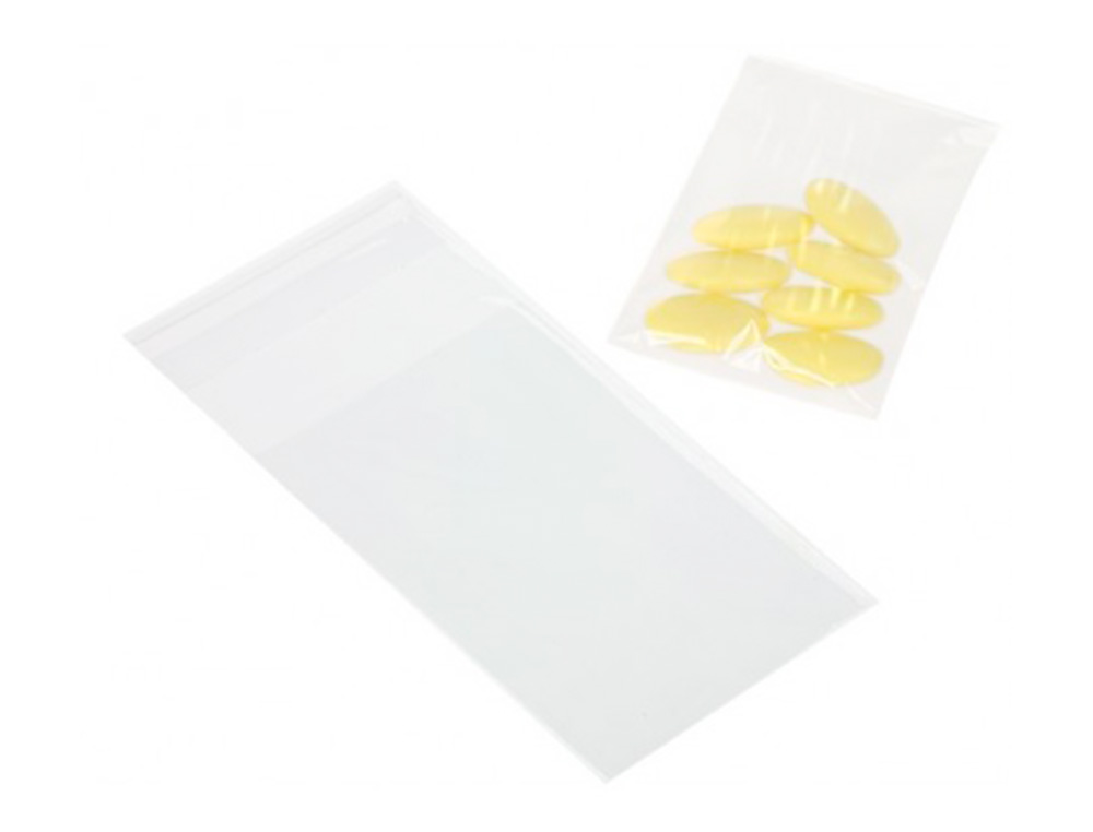 SACHET CONFISERIE FOND CARTON APLI AGIPA POLYPROPYLENE TRANSPARENT 10 X 22 CM LOT 100 UNITES