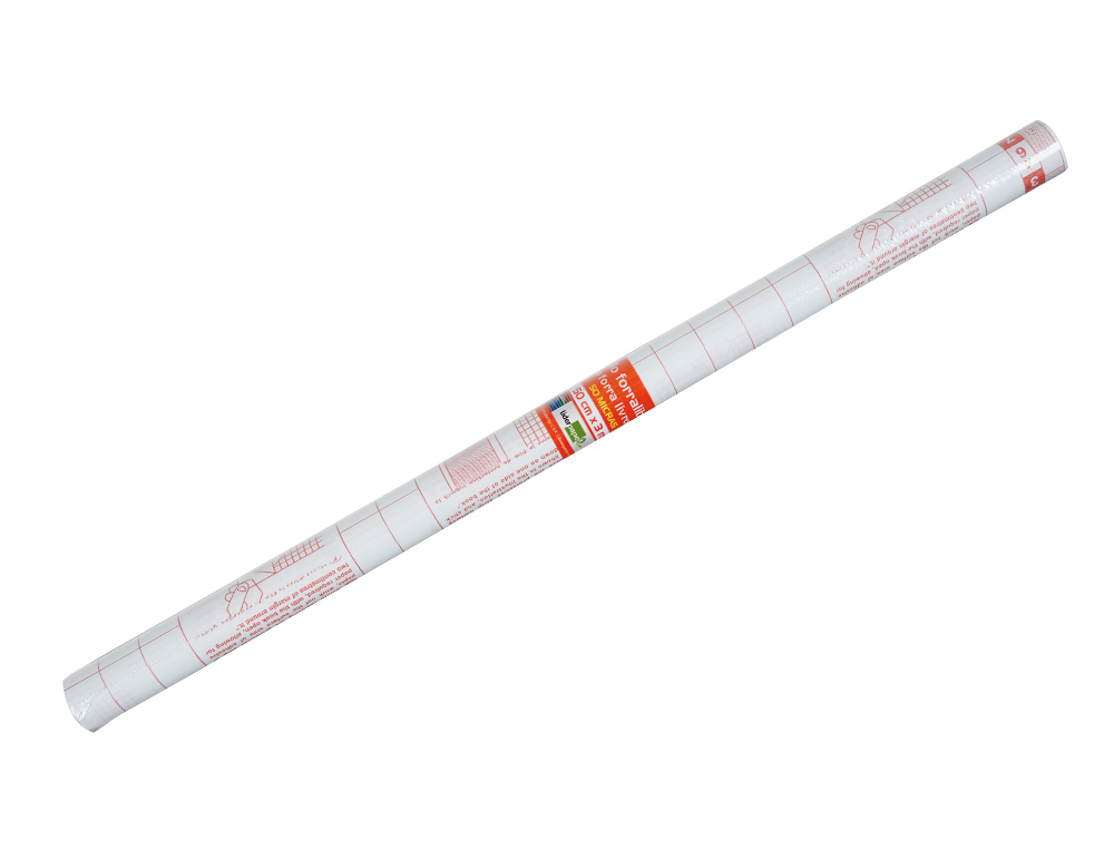 COUVRE-LIVRES LIDERPAPEL ADHÉSIF REPOSITIONNABLE 0.5X5M ROULEAU PLASTIQUE 50 MICRONS